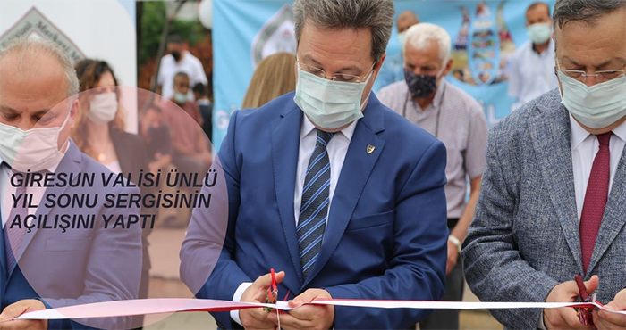 Giresun Valisi Sergi Açılışına Katıldı