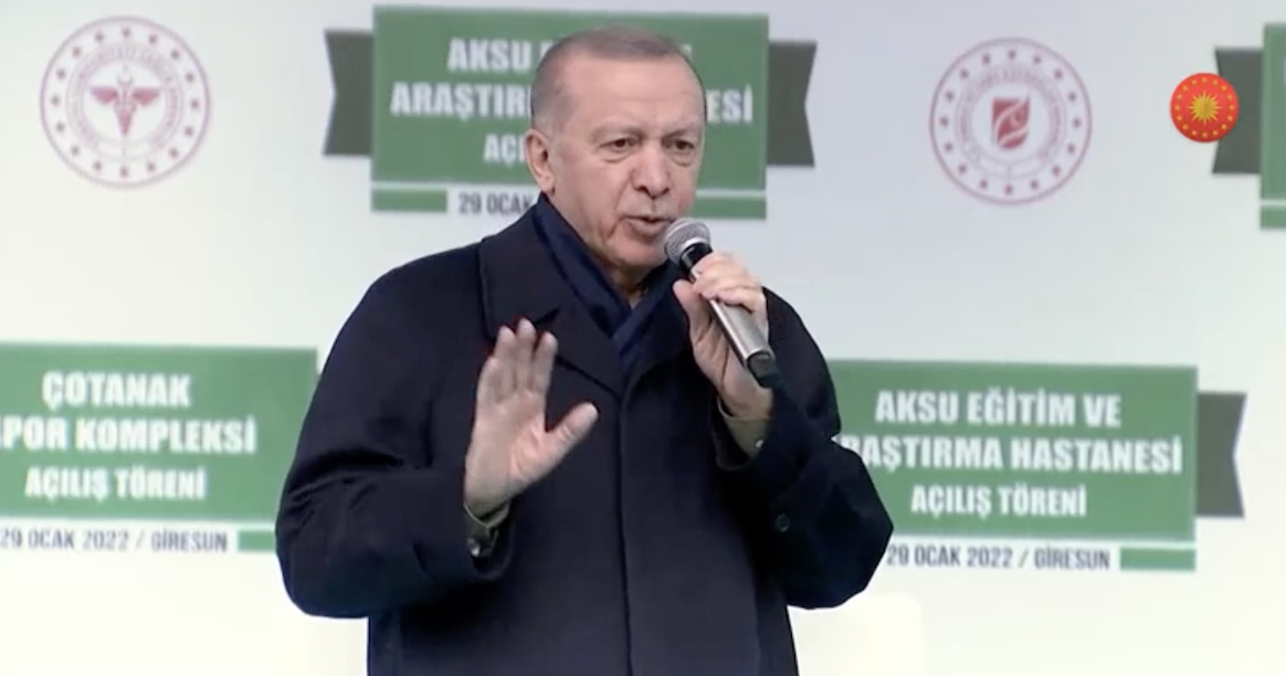 Cumhurbaşkanı Erdoğan Giresun'da konuşuyor (CANLI)